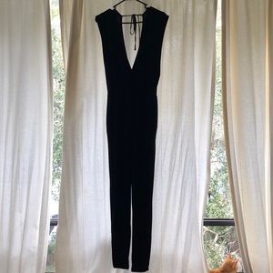 Black pant suit
